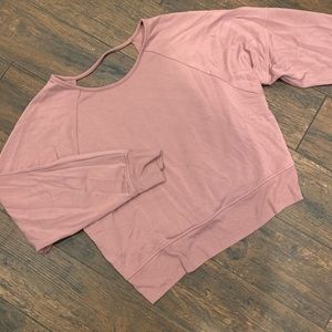 Express Cropped Sweatshirt
